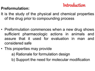 UNIT 1 - PREFORMULATION.pptx