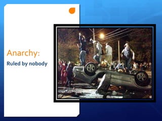 Anarchy Def Unit 1 Principles of Government | PPTX
