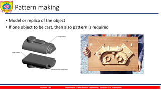 Unit 1 sand casting - | PPTX