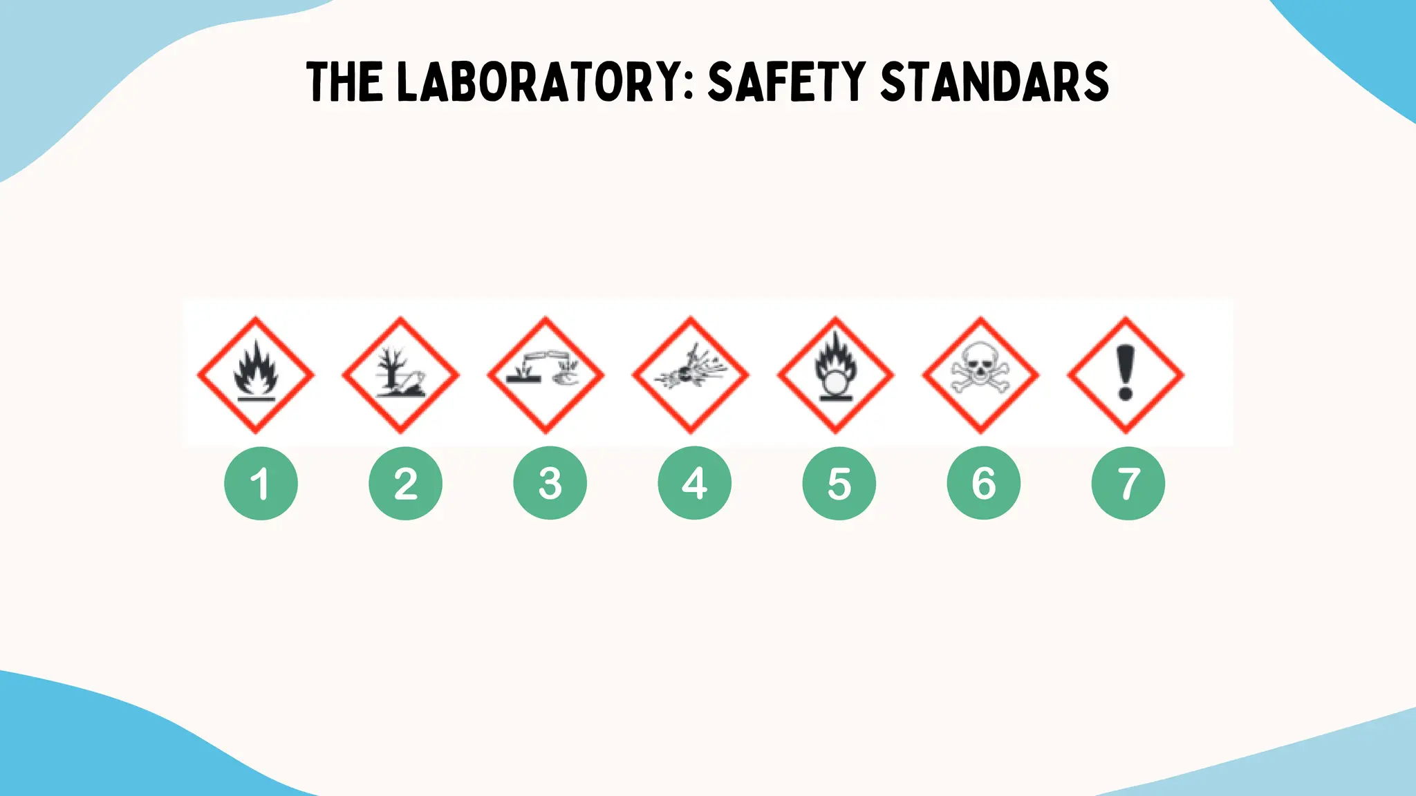 THE LABORATORY: SAFETY STANDARS
 