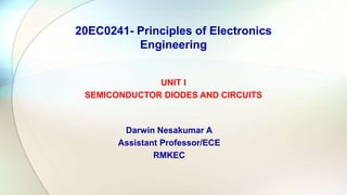 Semiconductor Diodes and Circuits | PPTX