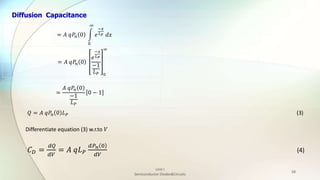 Semiconductor Diodes and Circuits | PPTX