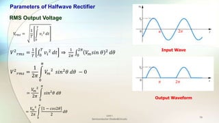 Semiconductor Diodes and Circuits | PPTX