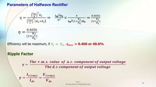 Semiconductor Diodes and Circuits | PPTX