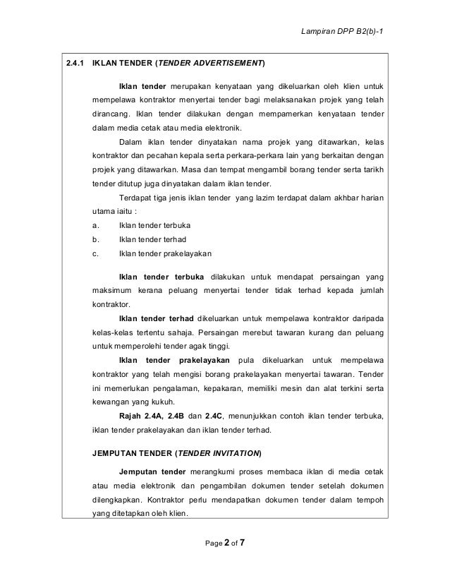 Contoh Surat Jemputan Sebutharga Contoh Surat Terbaru 2020