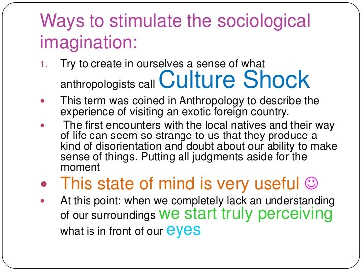 sociological imagination examples