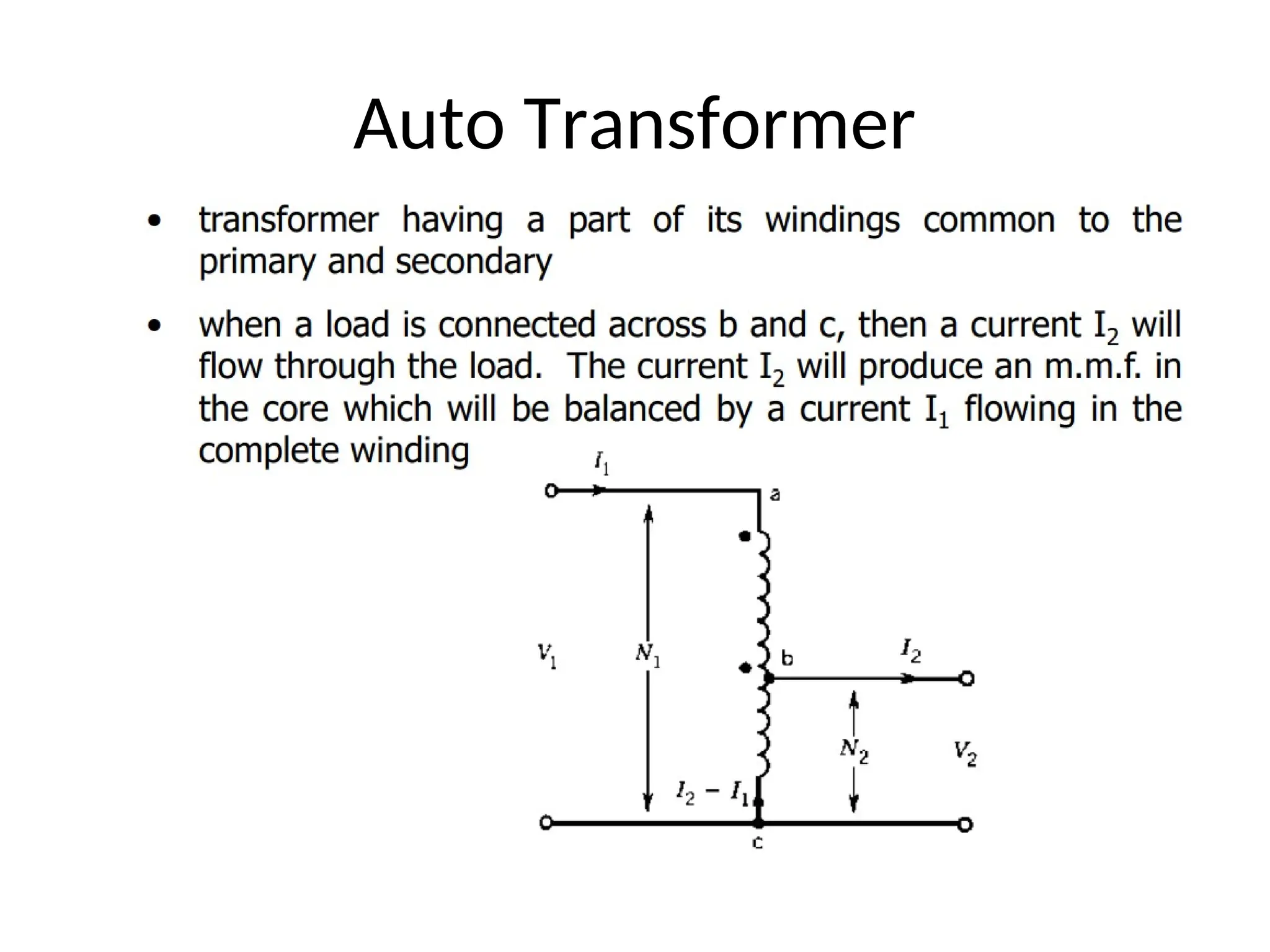 Auto Transformer
 