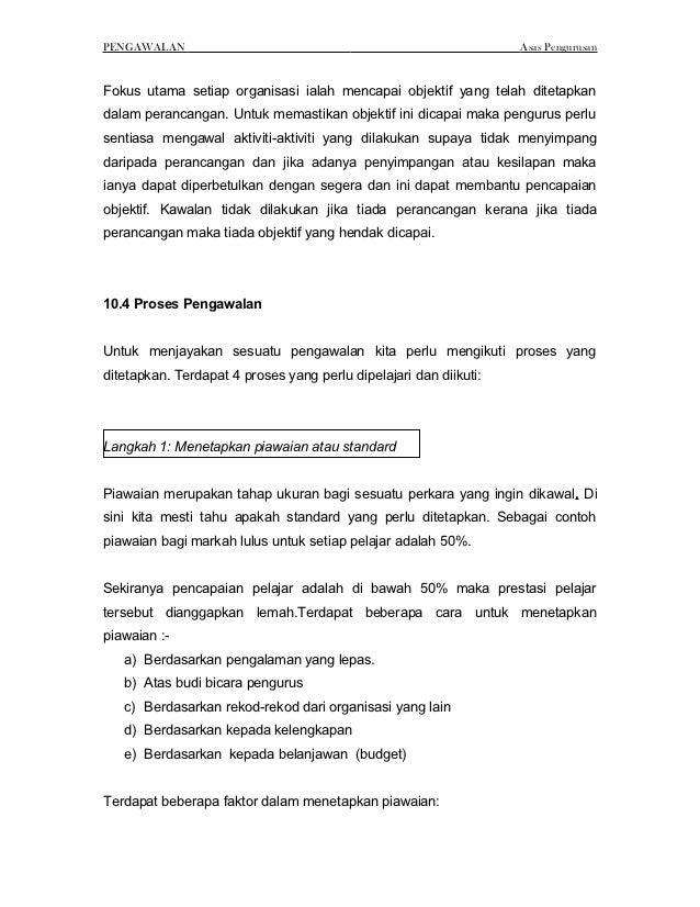 Unit10 Pengawalan