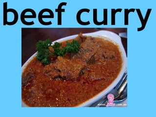 beef curry
 