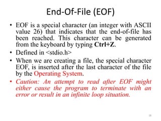 File handling in C | PPTX