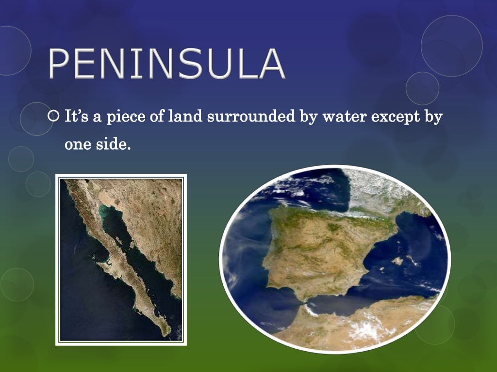 Basic geography terms