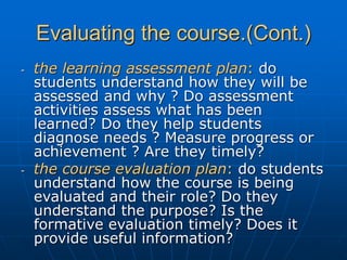 EVALUATION AND ASSESSEMENT IN ESP | PPT