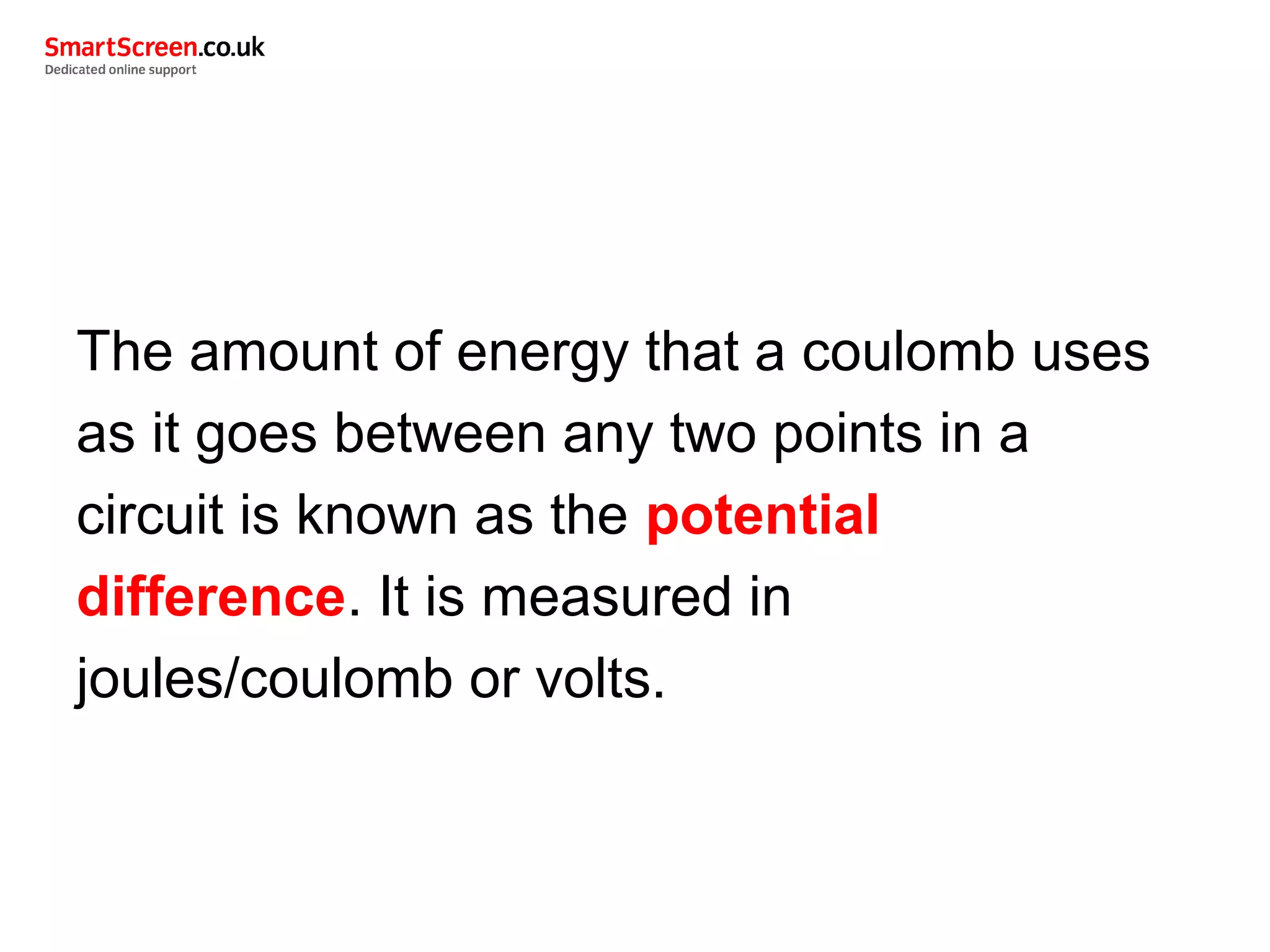 Unit 103 power_point_3_potential_difference | PPT