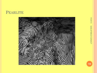 1/5/2013   SAB-AP/MECH SONACT
                                           132
PEARLITE
 