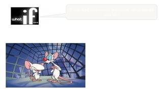 If you had to commit any crime, what would
you do?
 