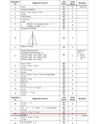 Unit 10 shapes and space