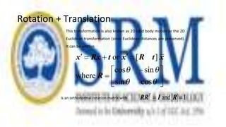 Introduction to Computer Vision - Image formation | PPTX