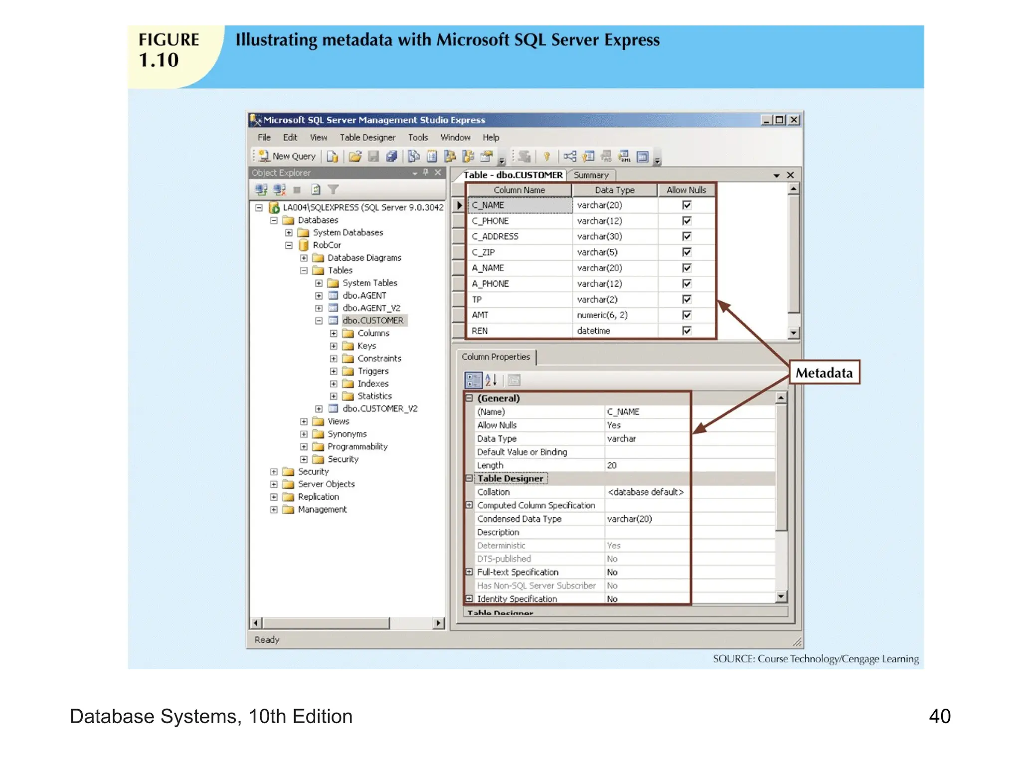 40
Database Systems, 10th Edition
 