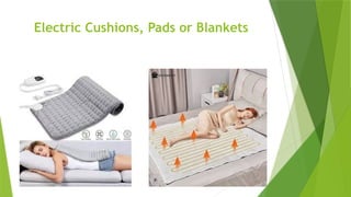 Electric Cushions, Pads or Blankets
 