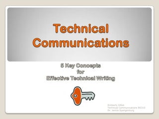 Kimberly Gilles
Technical Communications BS310
Dr. Janice Spangenburg
 
