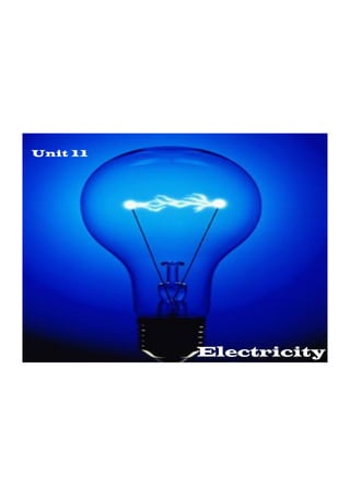 Unit 11 electricity