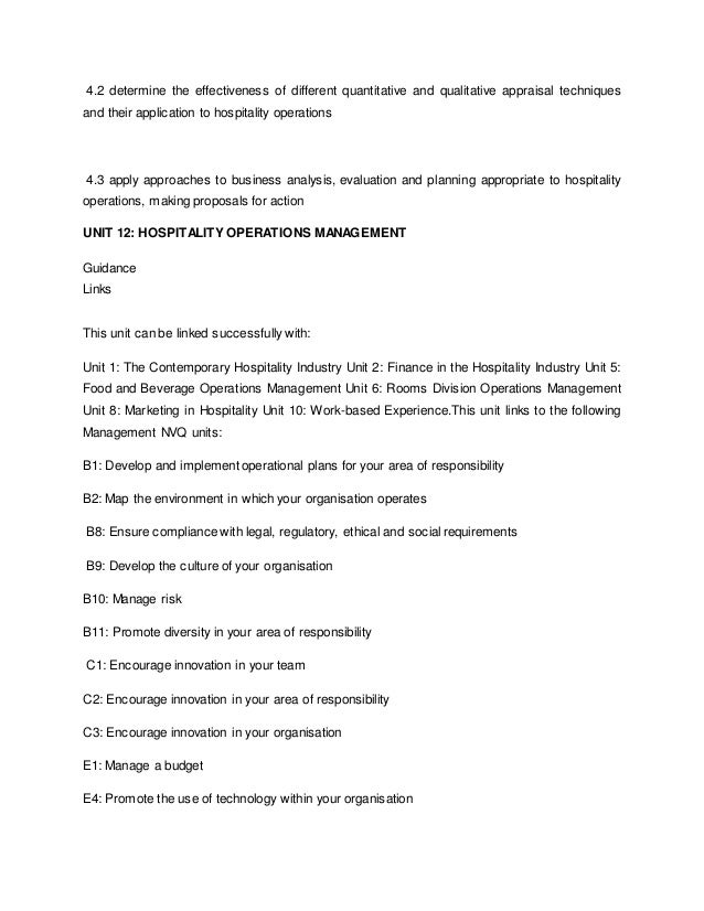 Hotel operations management ppt image