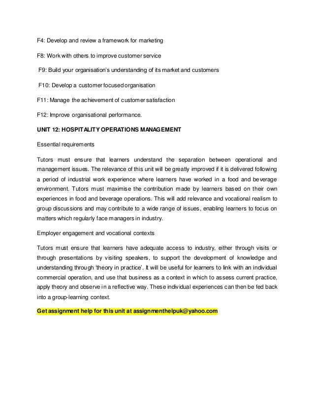 Hospitality operations management 1 image