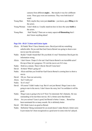 Unit 12 audio script | PDF
