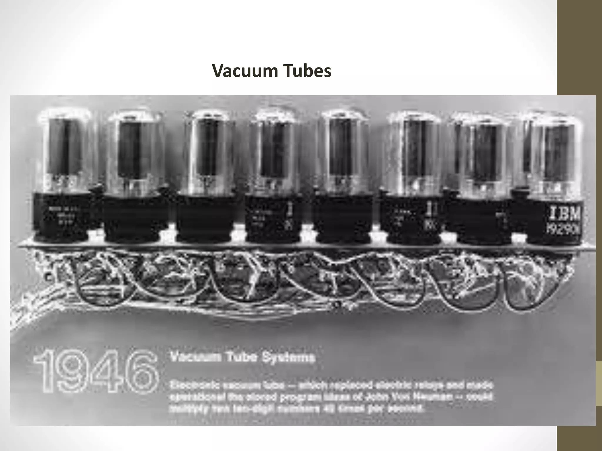 Vacuum Tubes
 