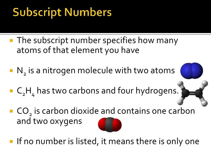 Unit 12 Chemical Naming and Formulas