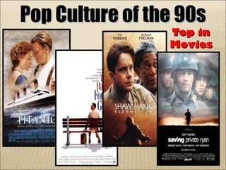 Pop Culture of the 90s Top in Movies 