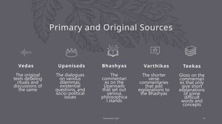 Sources and Methods of Indian Psychology | PPTX