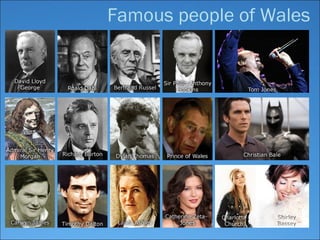 Famous people of Wales 