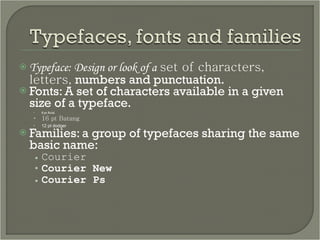Unit 13 Typography | PPT