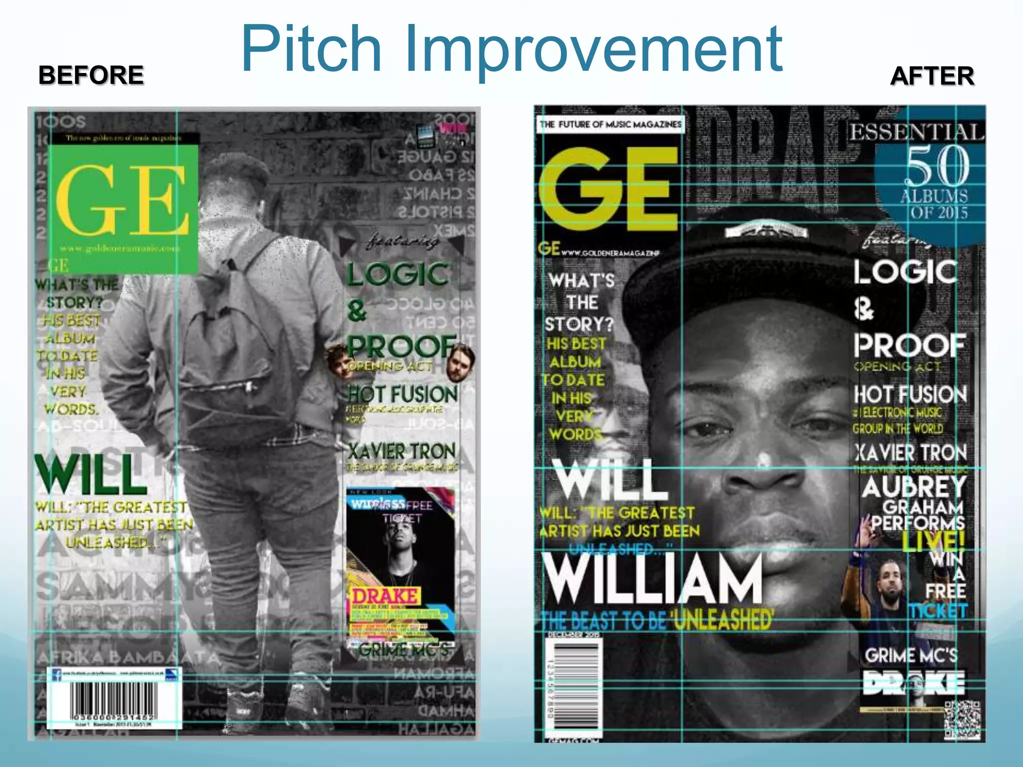 Pitch ImprovementBEFORE AFTER
 