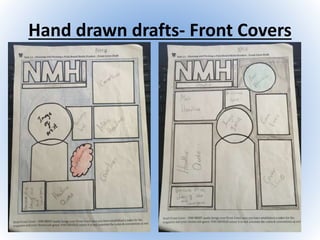 Hand drawn drafts- Front Covers
 