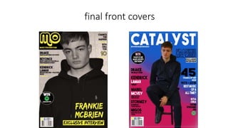 final front covers
 