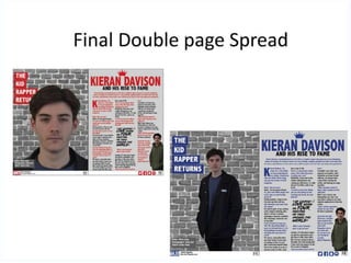 Final Double page Spread
 