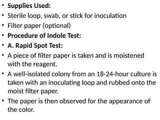 Quality Control and Biochemical Testing in Microbiology Laboratories | PPTX