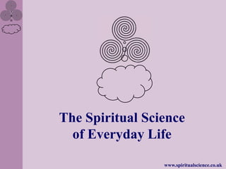The Spiritual Science
  of Everyday Life

                 www.spiritualscience.co.uk
 