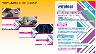 Poster/ Advertisement of Inspiration
 