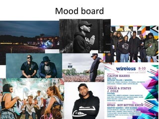 Mood board
 