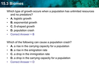 permafrostMinor biomes, such as chaparral, occur globally on a smaller scale.