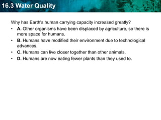 can harm trees.  How?Air pollution is changing Earth’s biosphere.  What is the biosphere?  The levels of atmospheric carbon dioxide rise and fall over time.High levels of carbon dioxide are typical of Earth’s warmer periods.  Why?