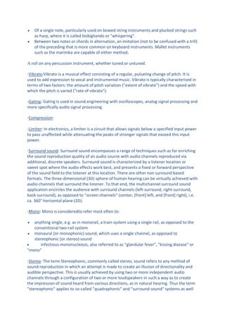 Unit 17 audio_production | PDF