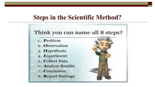 Steps in the Scientific Method?
 