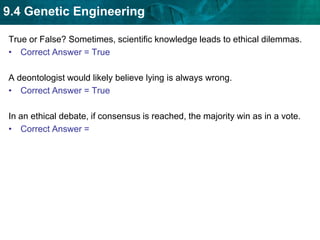 Cloning raises concerns.  Like what?