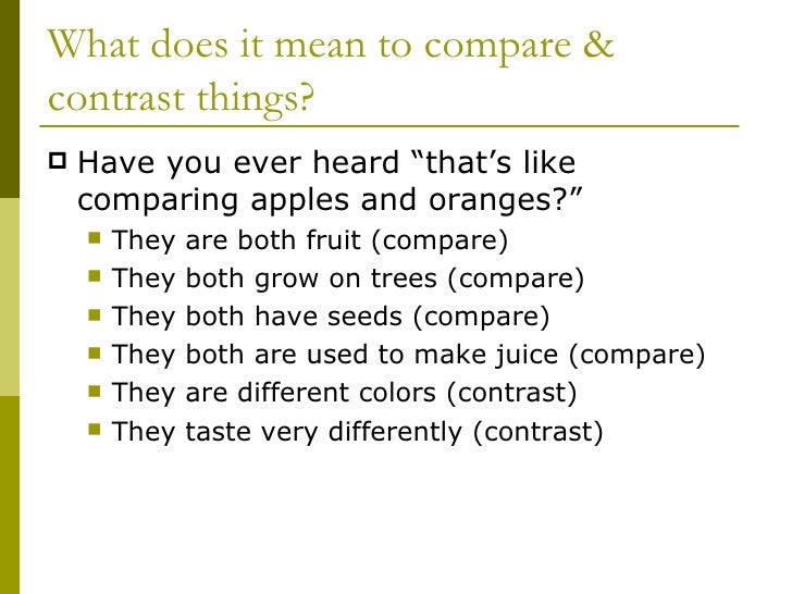 Compare and contrast conclusion paragraph image
