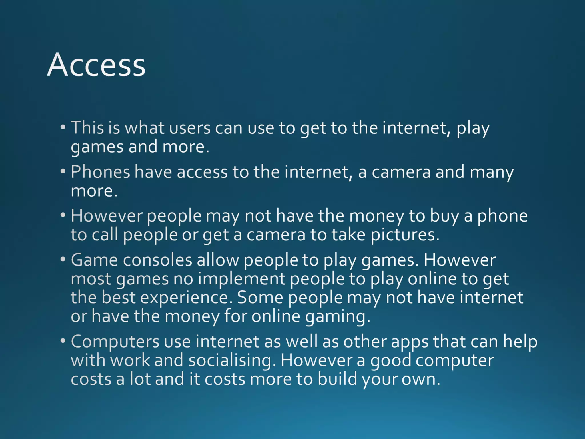 Unit 1 a.4 multimedia technology and consumption 2