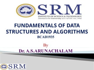 FUNDAMENTALS OF DS ALGORITHMSunit1a.pptx